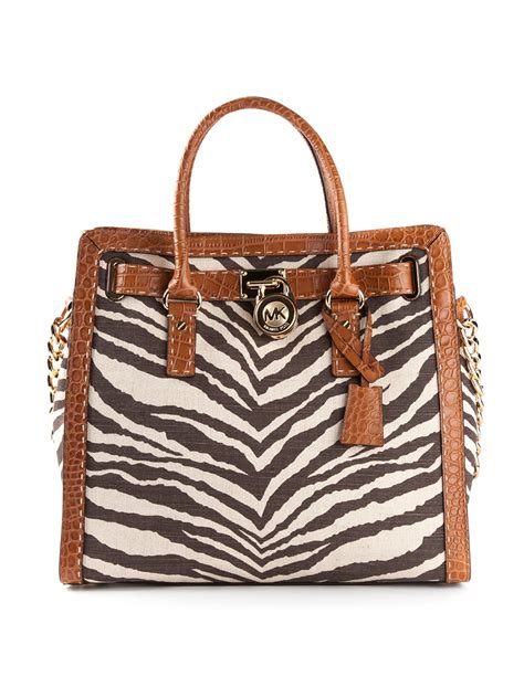 Michael Kors zebra print handbags